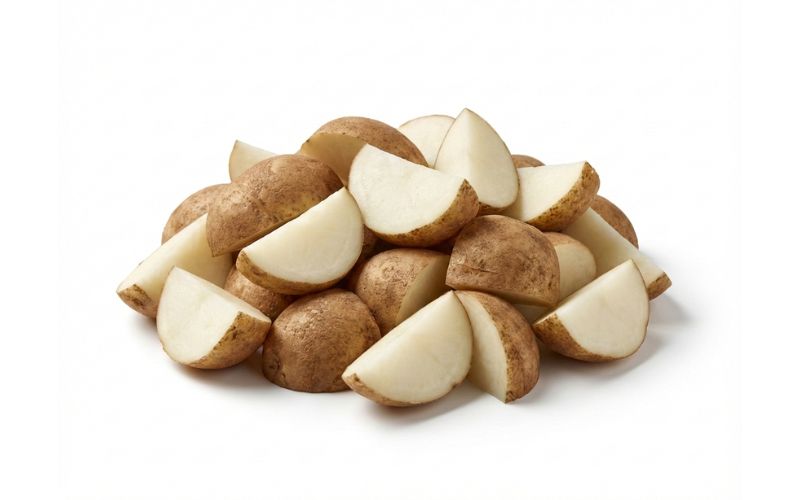 Pomme de Terre Quartier avec Peau